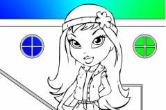 Раскраски Братц - Bratz Coloring